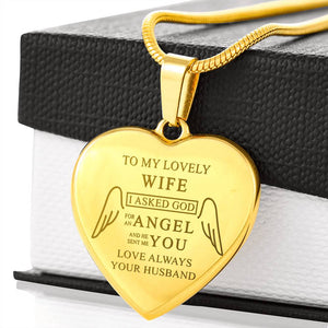 Handmade Gold Necklace For Wife